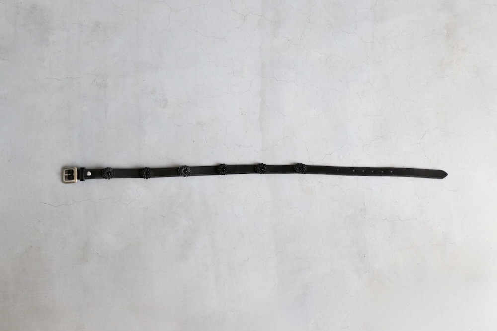 ��limited��SEVEN BY SEVEN �� Rooster King & Co., (���֥�Х����֥� �� �롼���������� ����� ����ѥˡ�) "LEATHER FLOWER CONCHO BELT"