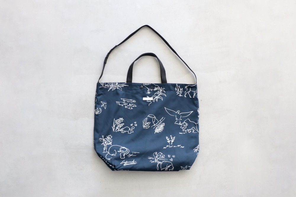 Engineered Garments (󥸥˥ɥ) "CARRY ALL TOTE REVERSIBLE - ANIMAL PRINT 6.5OZ FLAT TWILL"