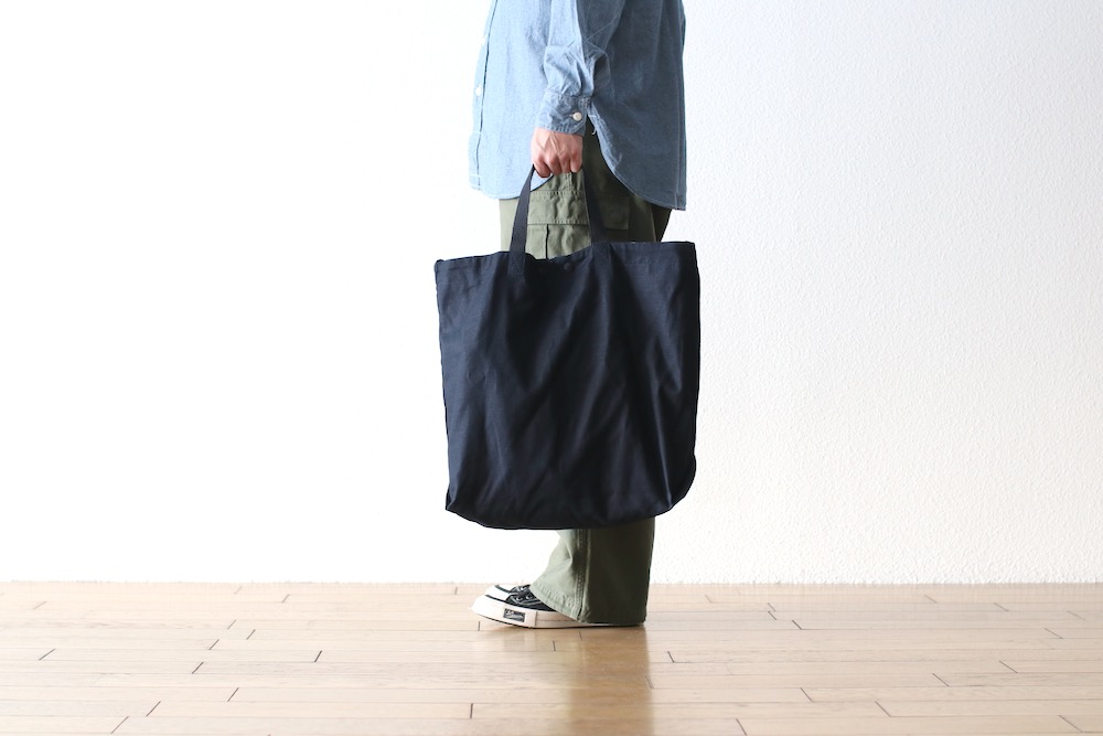 Engineered Garments (���󥸥˥����ɥ�������) "CARRY ALL TOTE REVERSIBLE - ANIMAL PRINT 6.5OZ FLAT TWILL"