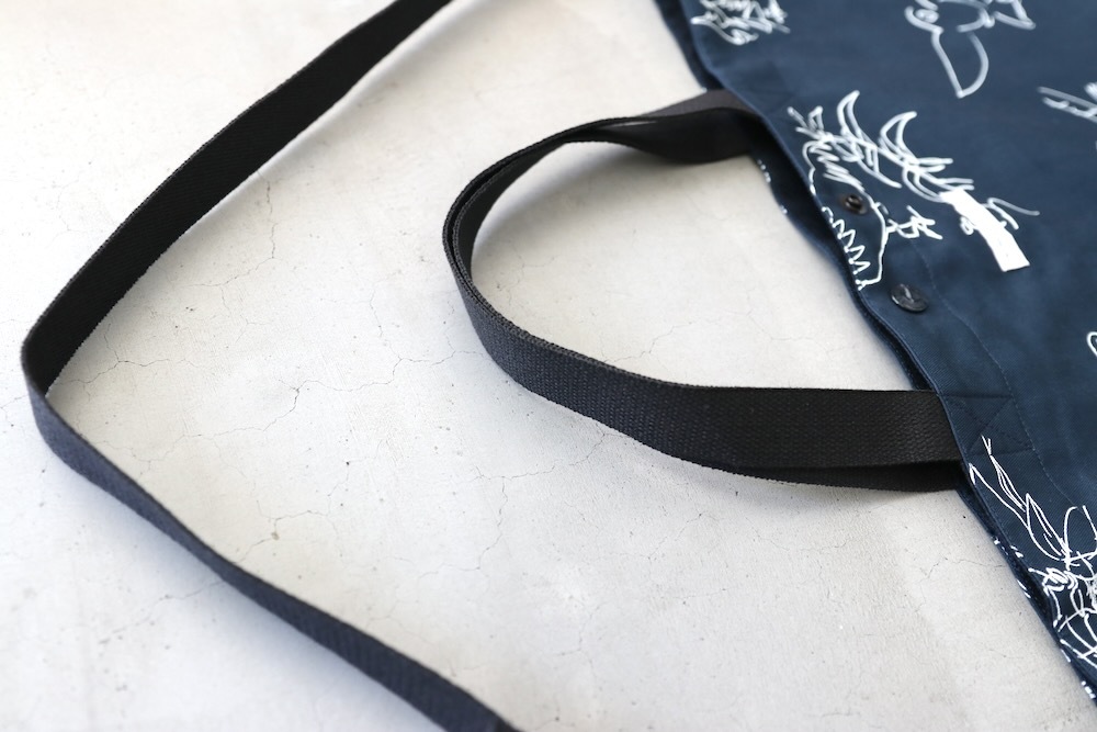 Engineered Garments (󥸥˥ɥ) "CARRY ALL TOTE REVERSIBLE - ANIMAL PRINT 6.5OZ FLAT TWILL"