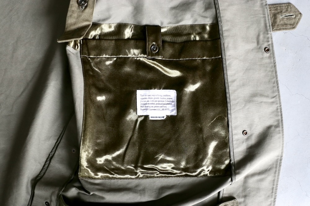Engineered Garments (���󥸥˥����ɥ�������) "Duffle Coat - Cotton Double Cloth"