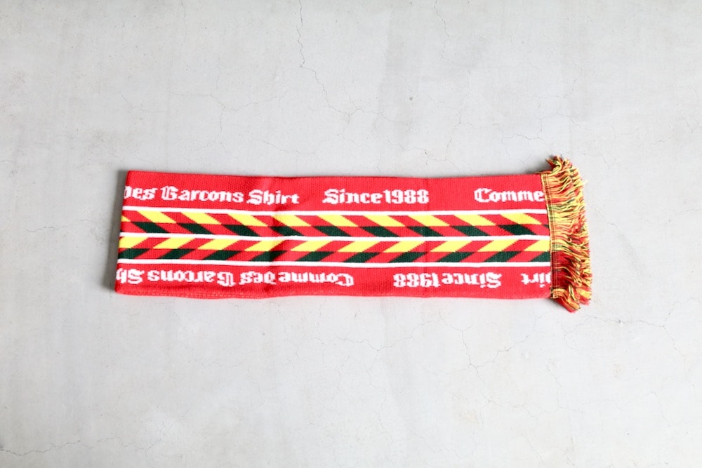 COMME des GARCONS SHIRT(  륽 ) "knitted jacquard acrylic football scarves"