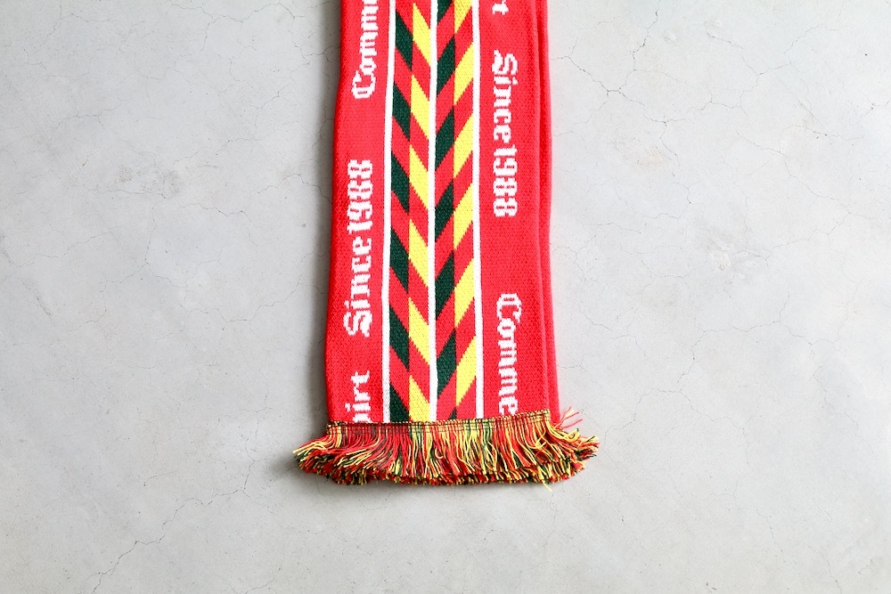 COMME des GARCONS SHIRT(  륽 ) "knitted jacquard acrylic football scarves"