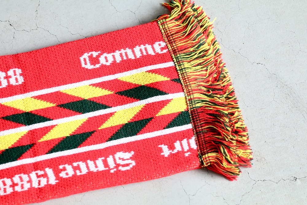 COMME des GARCONS SHIRT(  륽 ) "knitted jacquard acrylic football scarves"