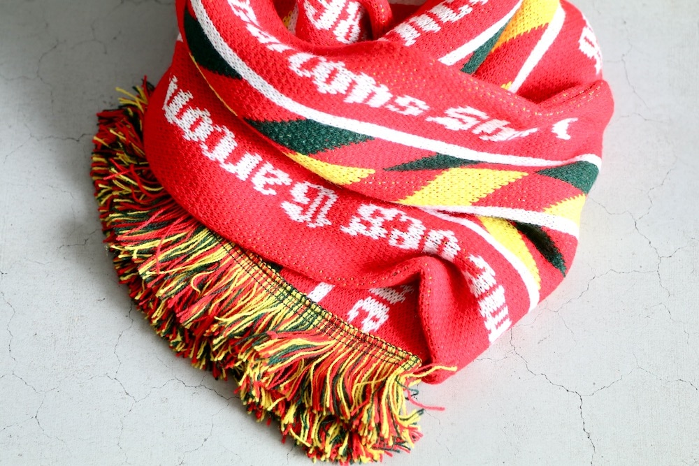 COMME des GARCONS SHIRT(  륽 ) "knitted jacquard acrylic football scarves"