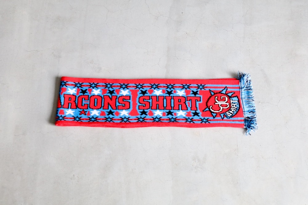COMME des GARCONS SHIRT(  륽 ) "knitted jacquard acrylic football scarves"