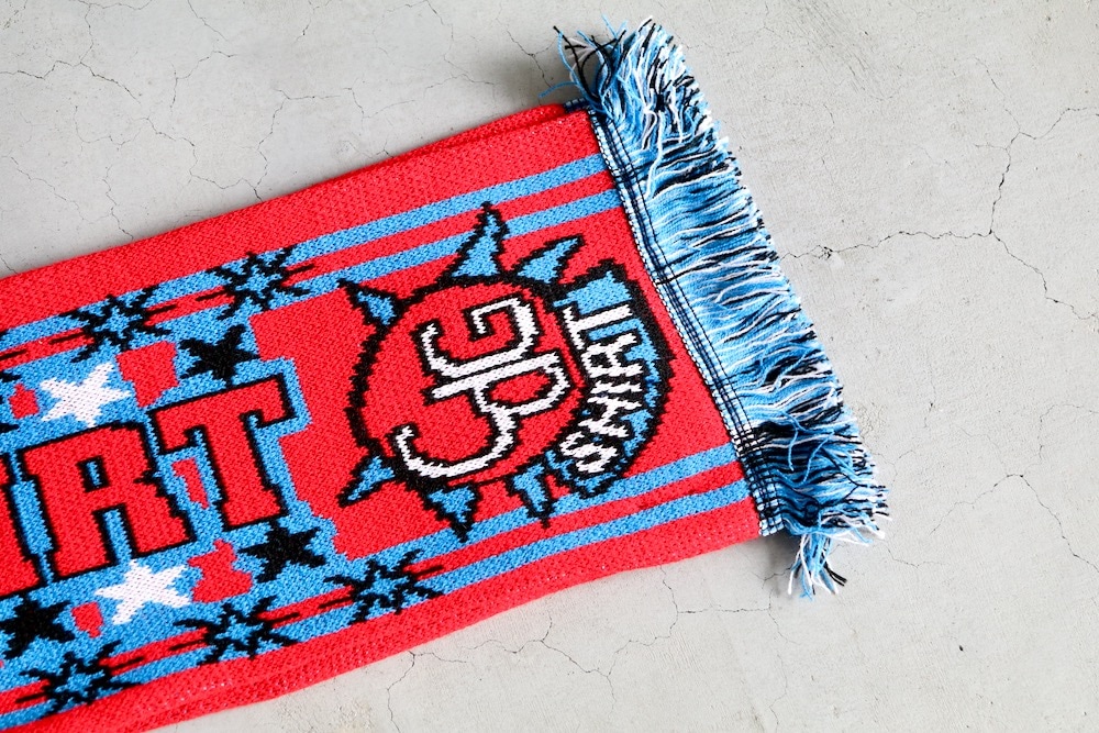COMME des GARCONS SHIRT(  륽 ) "knitted jacquard acrylic football scarves"
