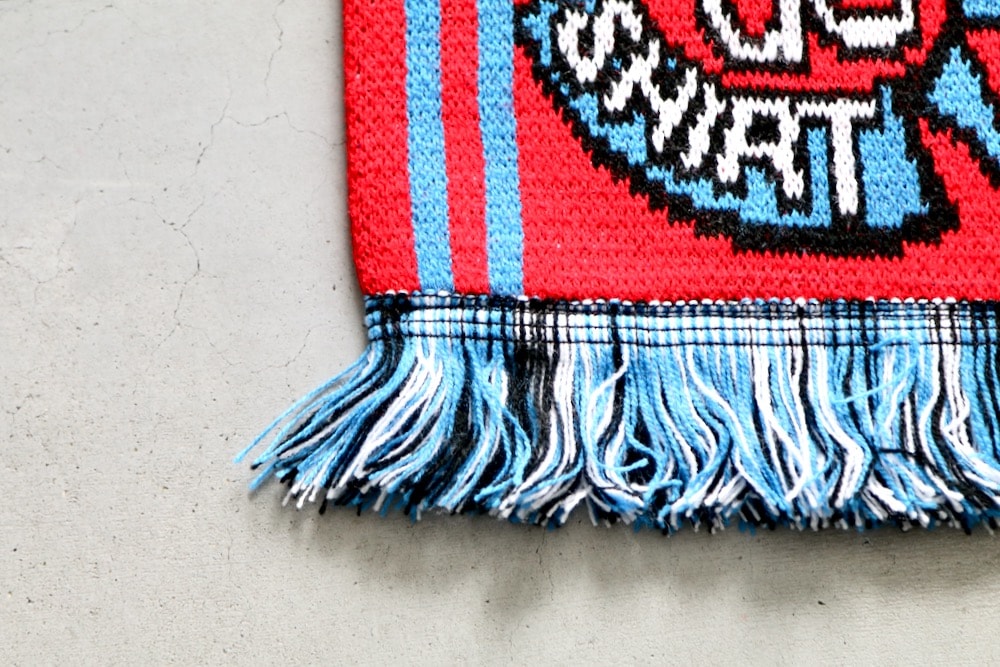 COMME des GARCONS SHIRT(  륽 ) "knitted jacquard acrylic football scarves"