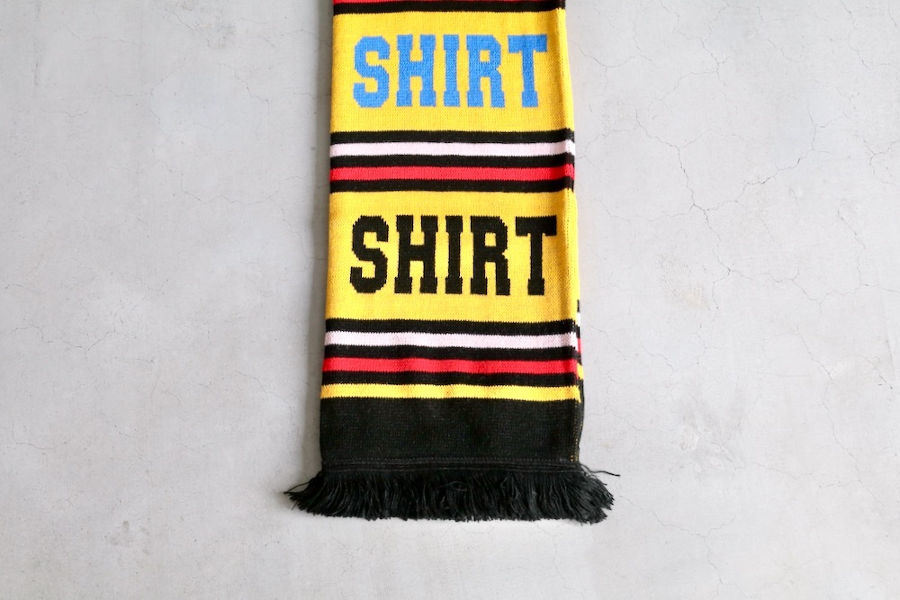COMME des GARCONS SHIRT(  륽 ) "knitted jacquard acrylic football scarves"