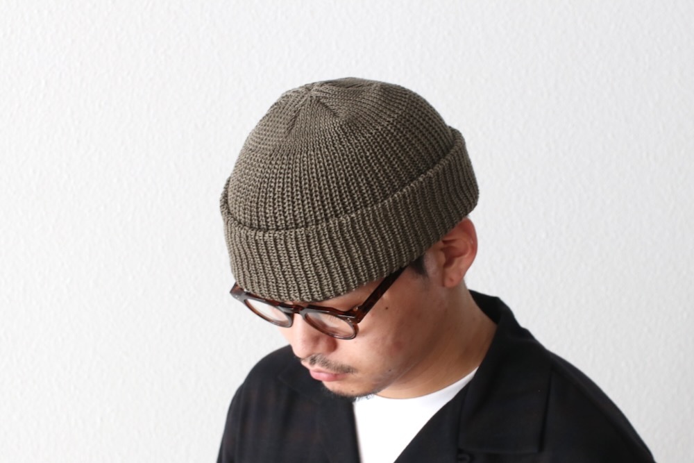 KIJIMA TAKAYUKI(������ �����業) "COTTON ACRYLIC WATCH CAP"
