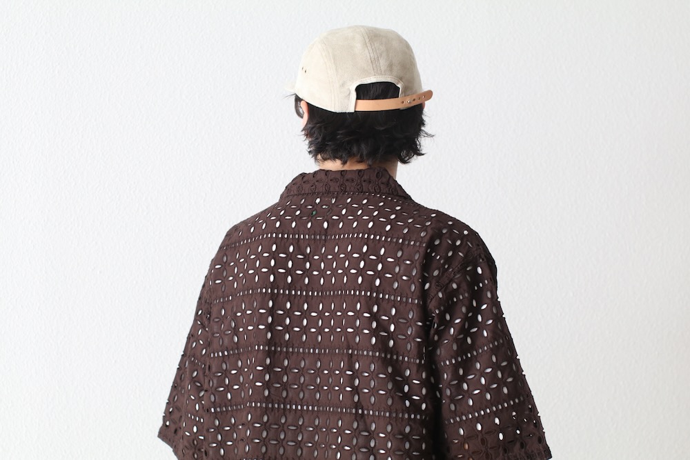 South2 West8 (�������ġ� �������ȥ�����) "Cabana Shirt - Cutwork Embroidery"