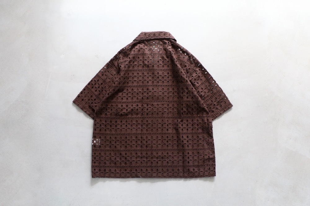 South2 West8 (�������ġ� �������ȥ�����) "Cabana Shirt - Cutwork Embroidery"