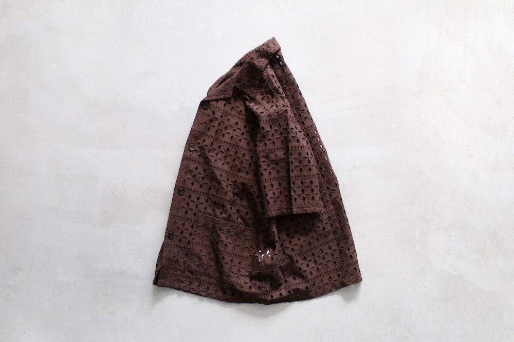 South2 West8 (�������ġ� �������ȥ�����) "Cabana Shirt - Cutwork Embroidery"