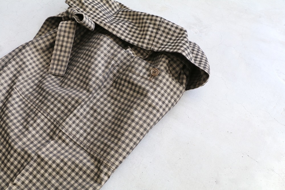 ts(s) (�ƥ�����������) "Gingham Plaid Jacquard Polyester*Cotton Cloth Thai Pants"