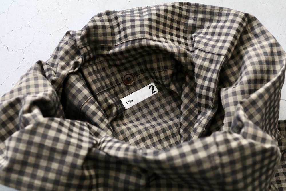 ts(s) (�ƥ�����������) "Gingham Plaid Jacquard Polyester*Cotton Cloth Thai Pants"