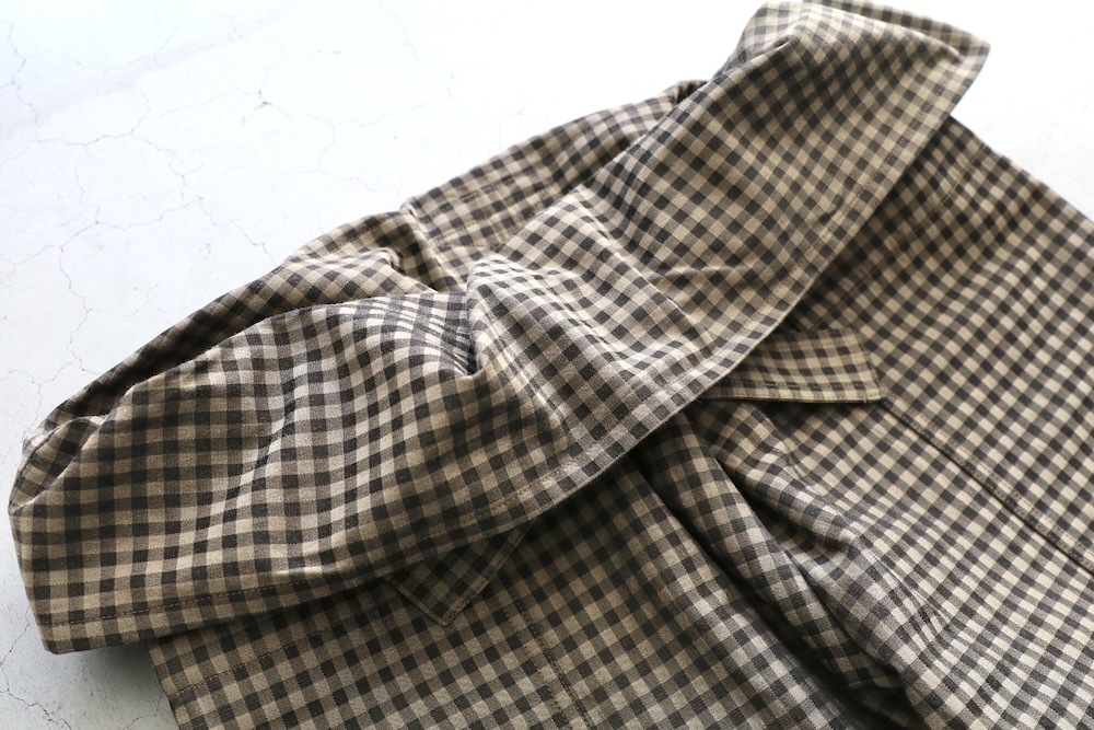 ts(s) (�ƥ�����������) "Gingham Plaid Jacquard Polyester*Cotton Cloth Thai Pants"