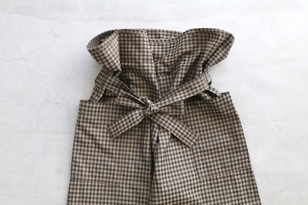 ts(s) (�ƥ�����������) "Gingham Plaid Jacquard Polyester*Cotton Cloth Thai Pants"
