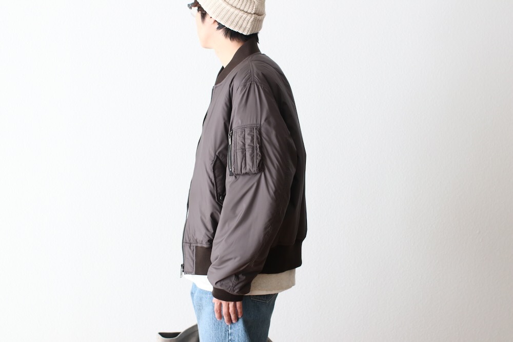 SEVEN BY SEVEN (���֥�Х����֥�) "INSULATION MA-1 BLOUZON ��Primaloft��"