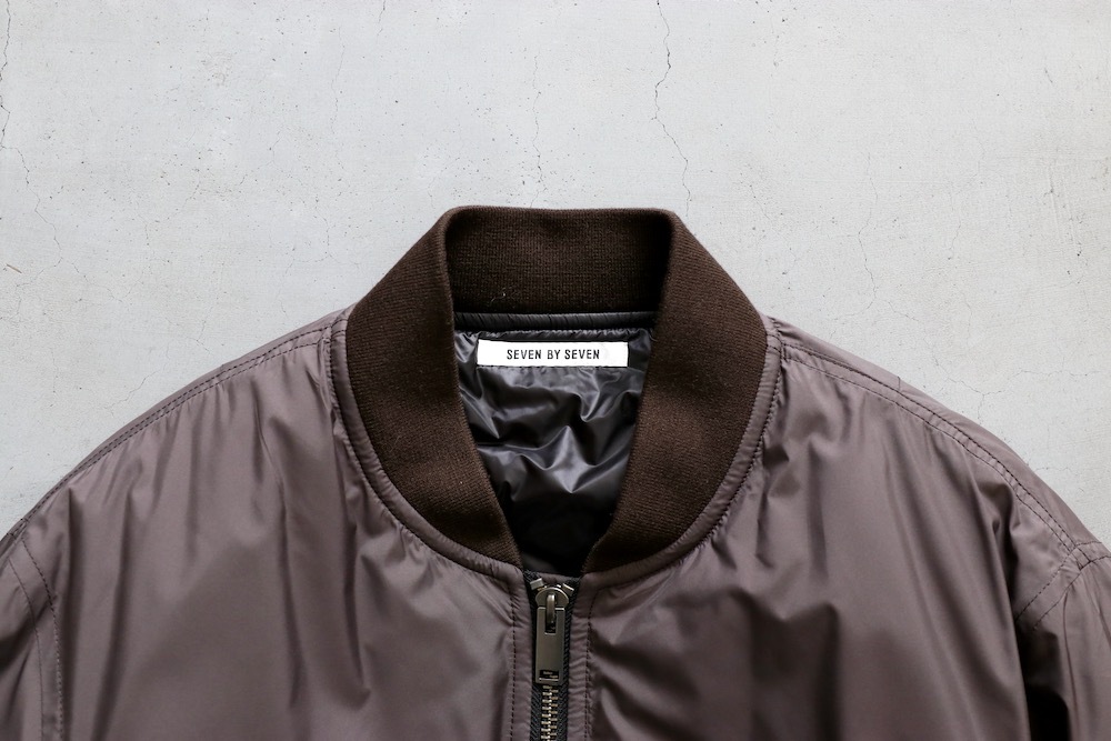 SEVEN BY SEVEN (���֥�Х����֥�) "INSULATION MA-1 BLOUZON ��Primaloft��"