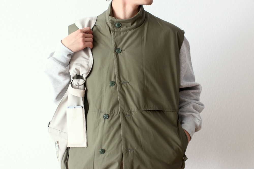 専用　nanamica Insulation Vest nanamica Khaki Insulation Vest Nanamica