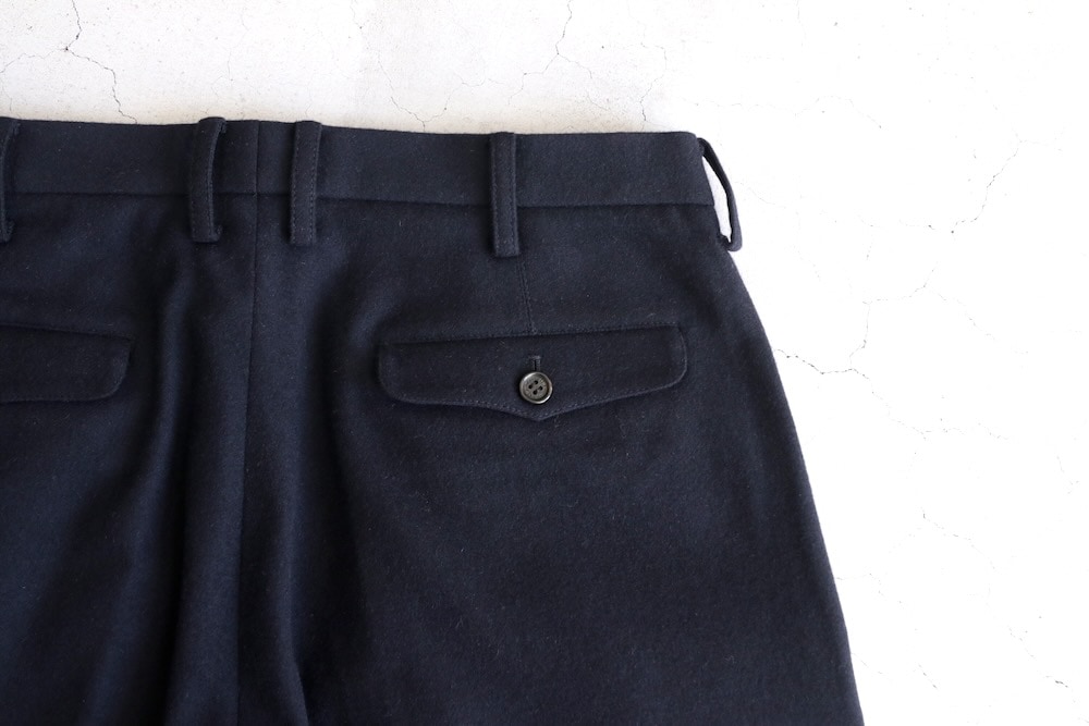 SEVEN BY SEVEN (���֥�Х����֥�) "IN TUCK TROUSERS ��Powder melton��"