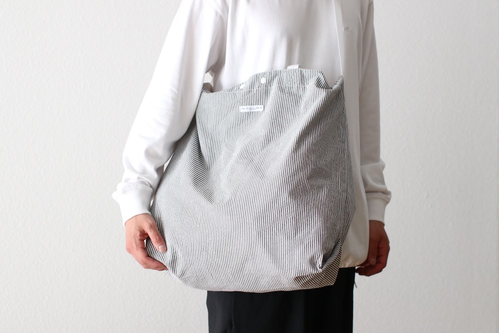 Engineered Garments (󥸥˥ɥ) "CARRY ALL TOTE REVERSIBLE - COTTON SEERSUCKER STRIPE"