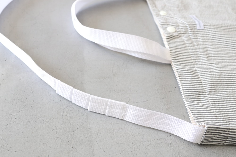 Engineered Garments (󥸥˥ɥ) "CARRY ALL TOTE REVERSIBLE - COTTON SEERSUCKER STRIPE"