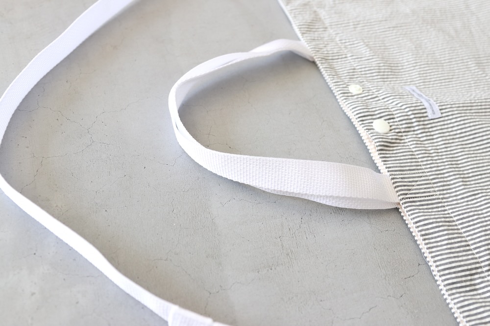 Engineered Garments (󥸥˥ɥ) "CARRY ALL TOTE REVERSIBLE - COTTON SEERSUCKER STRIPE"