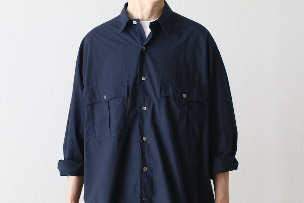 Porter Classic(�ݡ��������饷�å�) "ROLL UP TRAVELER'S SHIRT"