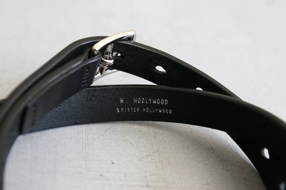 N.HOOLYWOOD (���� �ϥꥦ�å�) "LEATHER BELT 2262-AC07"