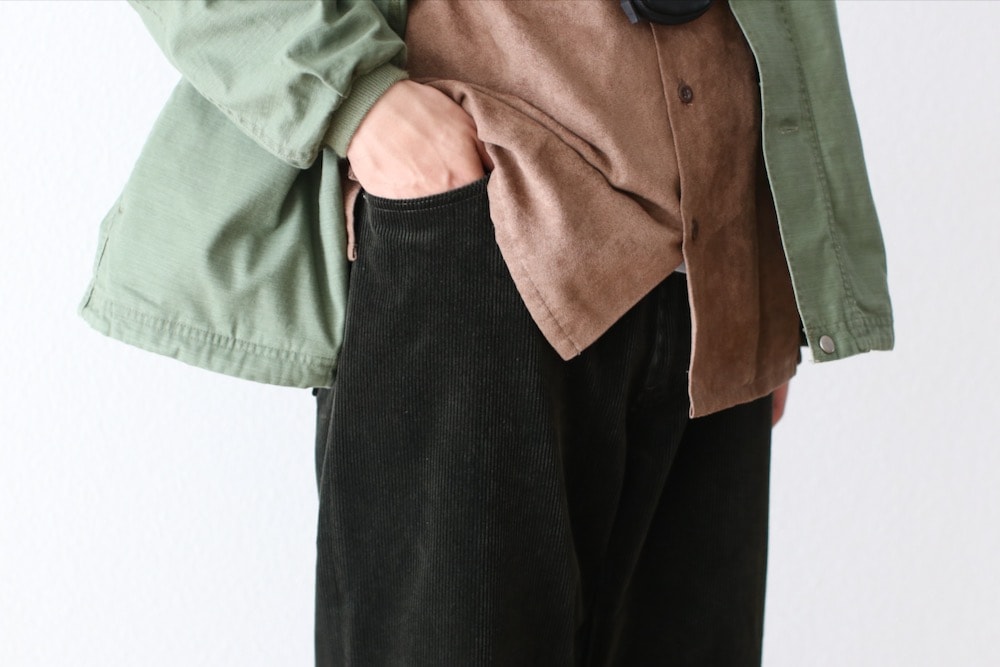 SEVEN BY SEVEN (���֥�Х����֥�) "CORDUROY WIDE PANTS ��Modal mix��"