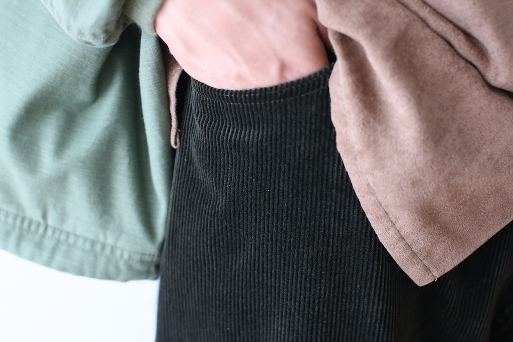 SEVEN BY SEVEN (���֥�Х����֥�) "CORDUROY WIDE PANTS ��Modal mix��"