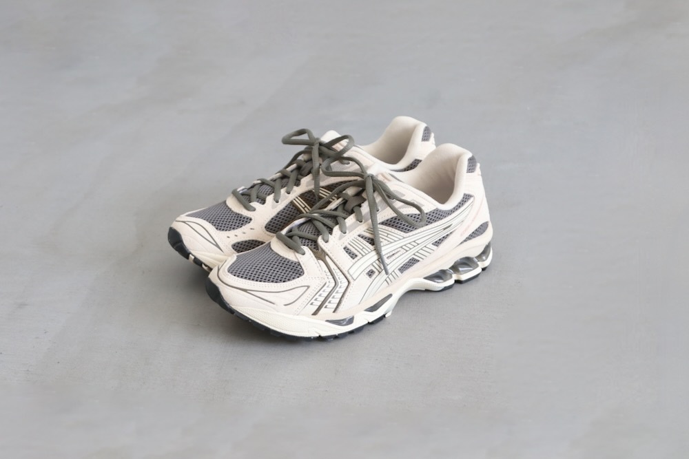 ASICS (å) "GEL-KAYANO 14 TRUFFLE GREY / OATMEAL"