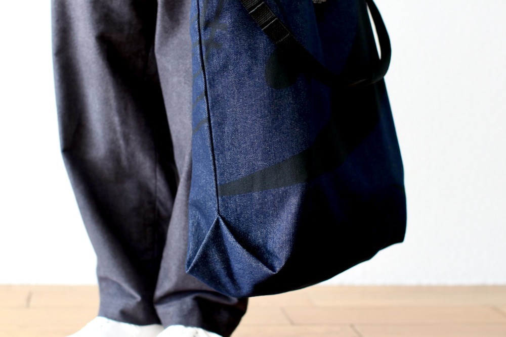 [10% > 15%OFF] Engineered Garments (���󥸥˥����ɥ�������) "Carry All Tote - Music Note Print 12oz Denim"