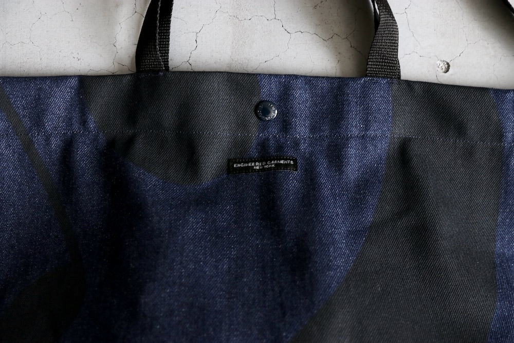 [10% > 15%OFF] Engineered Garments (���󥸥˥����ɥ�������) "Carry All Tote - Music Note Print 12oz Denim"