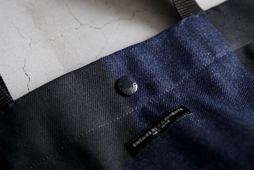 [10% > 15%OFF] Engineered Garments (���󥸥˥����ɥ�������) "Carry All Tote - Music Note Print 12oz Denim"