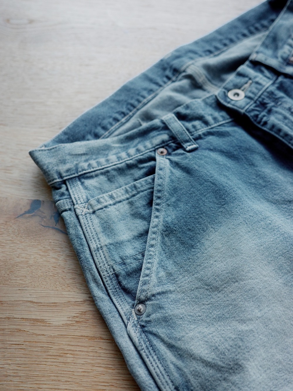 MADNESS (�ޥåɥͥ�) "MADNESS AGING DENIM PAINTER PANTS . M2 RELAXED"