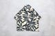 ts(s) (�ƥ�����������) "Open Collar Short Sleeve Shirt -Leaf Print Viscose Cloth-"