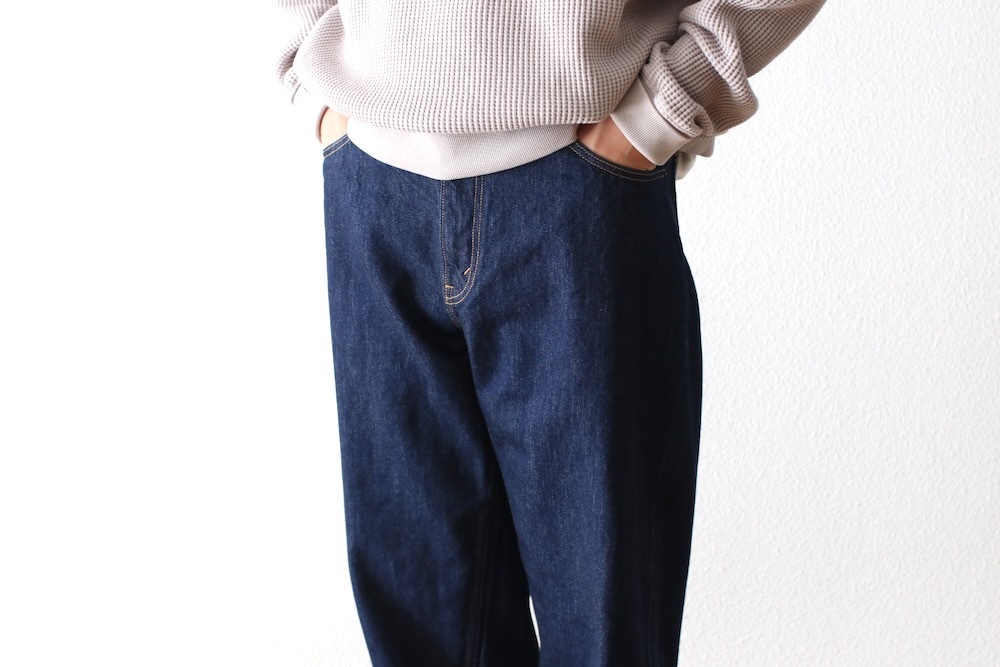 CIOTA (シオタ) “インディゴスビン13.5oz ワイドテーパードデニム PTLM