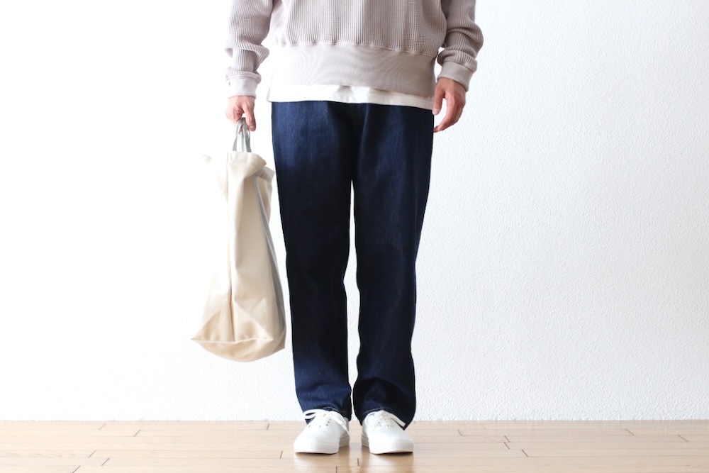 CIOTA (シオタ) “インディゴスビン13.5oz ワイドテーパードデニム PTLM