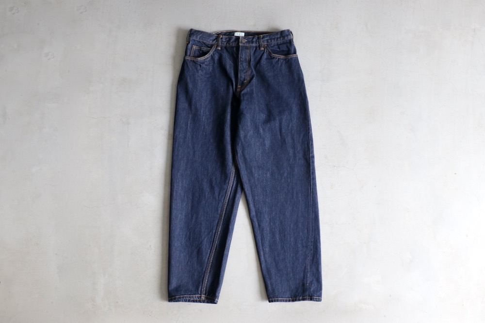 CIOTA (シオタ) “インディゴスビン13.5oz ワイドテーパードデニム PTLM