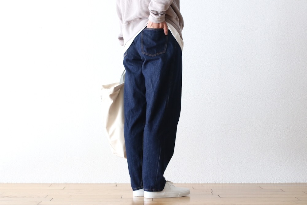 CIOTA (シオタ) “インディゴスビン13.5oz ワイドテーパードデニム PTLM