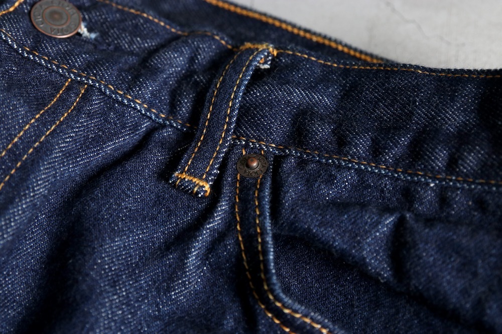10%OFF] CIOTA (シオタ) “インディゴスビン13.5oz ワイドテーパード