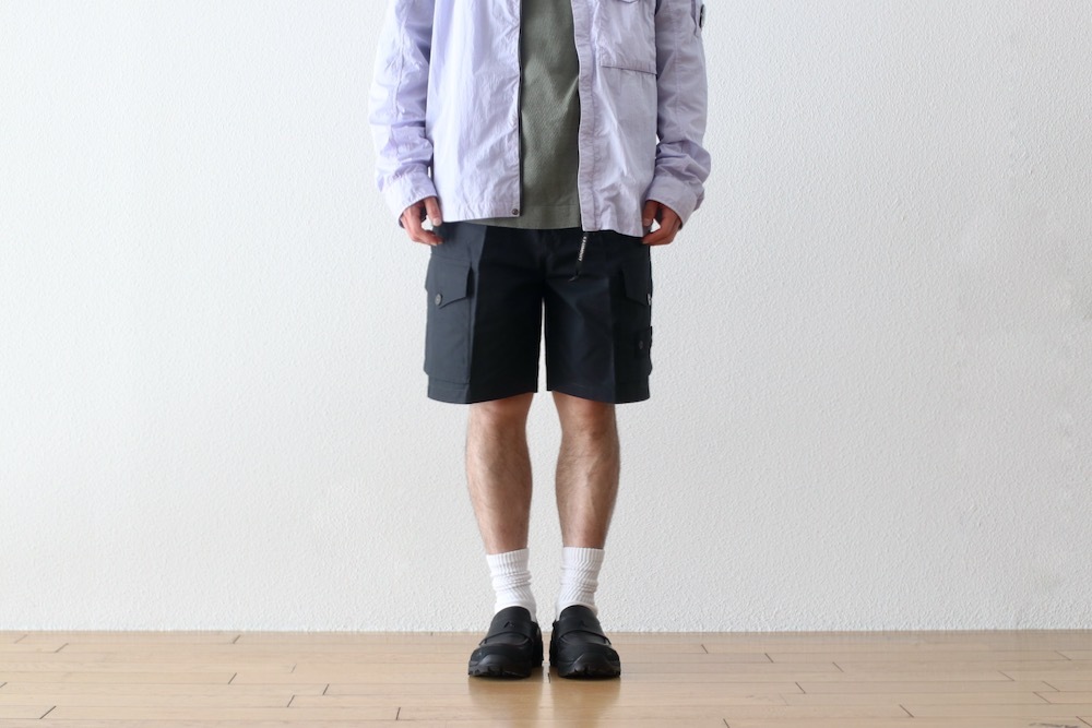 STONE ISLAND(ȡ󥢥 ) "STONE ISLAND GHOST PIECE_O-VENTILE BERMUDA SHORTS"