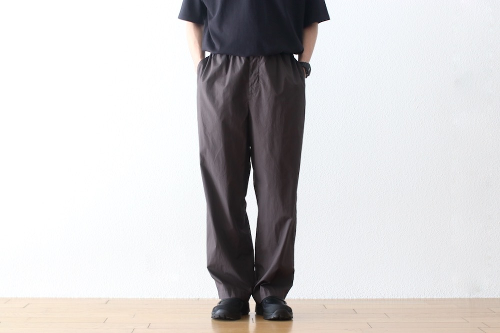ATON (ȥ) "COTTON LAWN WIDE EASY PANTS"