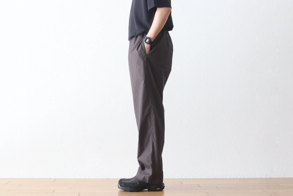 ATON (ȥ) "COTTON LAWN WIDE EASY PANTS"