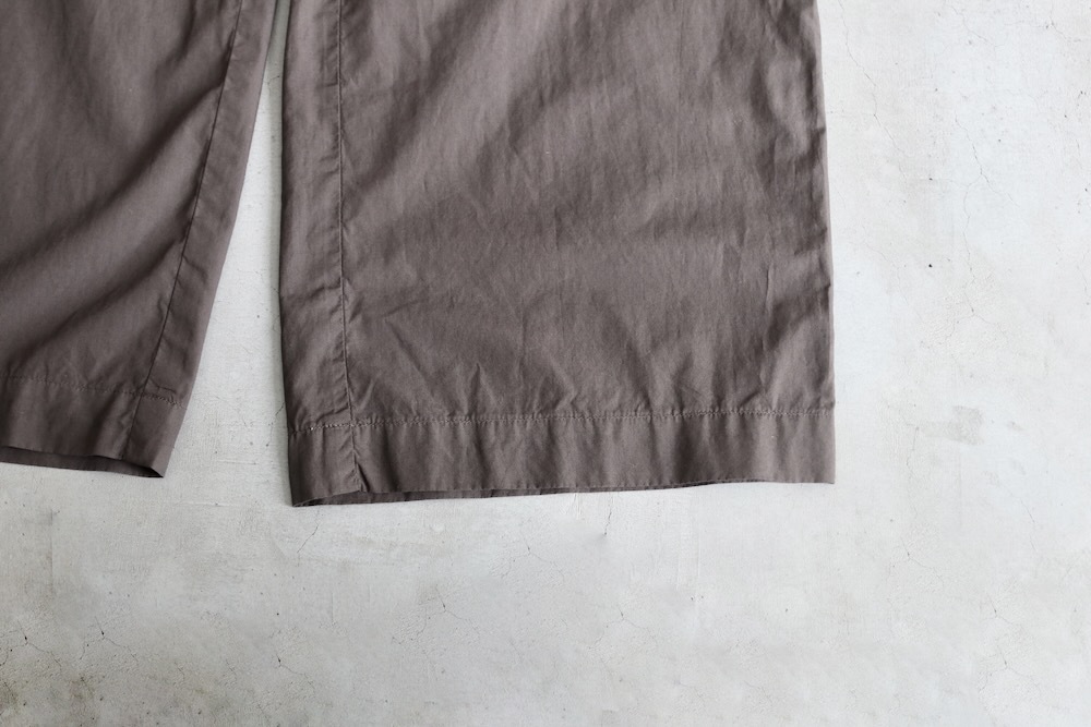 ATON (ȥ) "COTTON LAWN WIDE EASY PANTS"