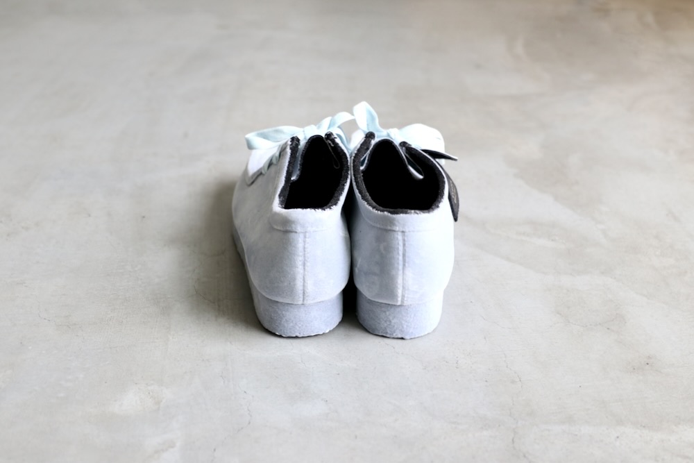 しゅんや　クラークス ワラビー 7G SEVEN BY SEVEN(セブンバイセブン)PIGMENT SPRAYING SHOES