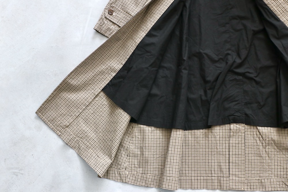 WOMEN'STOUJOURSʥȥ塼ˡOversized Wind Slip Soutien Collar Coat -HIGH COUNT COTTON GABARDINE CLOTH-