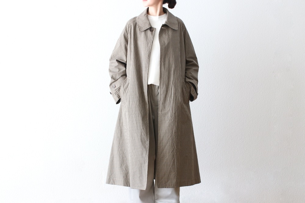 トゥジュー TOUJOURS ウールカシミヤ　ロングコート　難あり WOMEN'S】TOUJOURS（トゥジュー）“Oversized Wind Slip Soutien
